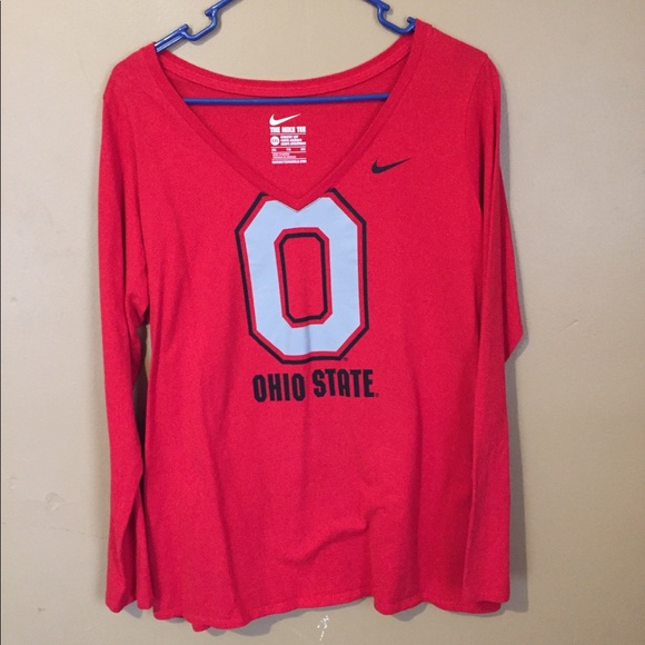 Nike Tops - Nike Ohio State Ling Sleeved top. Woman’s XXL